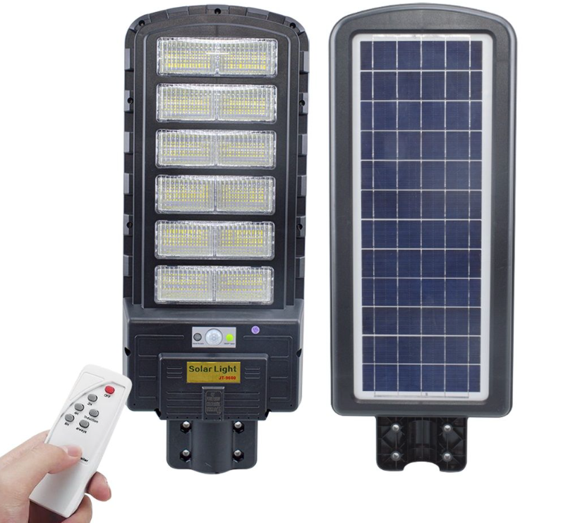 Lampa solara stradala putere 600W cu telecomanda JT9600